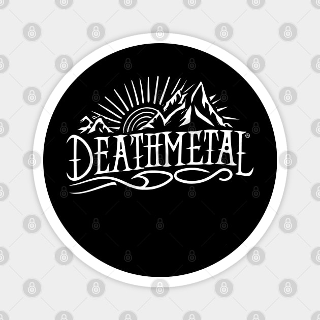 Deathmetal Magnet by jonah block